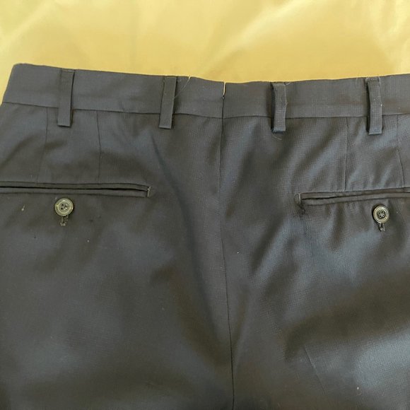Massimo Dutti Navy Dress Pants Size 30 - Picture 4 of 4